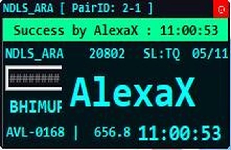 AlexaX Tatkal software live result — best tatkal software for IRCTC booking